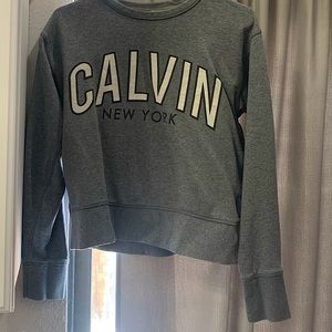 Crew neck sweatshirt/sweater.